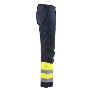 Blaklader BLAKLADER 18691514 | Multinorm Winter Trousers Hi Vis Reflective Work Trousers Men - Antistatic - 186915148933_CR