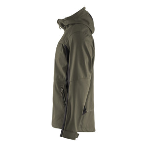 Blaklader BLAKLADER 47532516 Softshell Jacket with Hood Softshell Work Jacket MEN - Water Repellent - 475325164599_CL