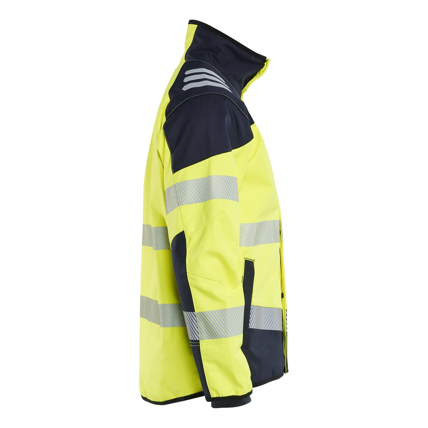 Blaklader BLAKLADER 49481560 Multinorm softshell jacket Hi Vis Reflective Softshell Work Jacket MEN - Flame Resistant - 494815603389_CR