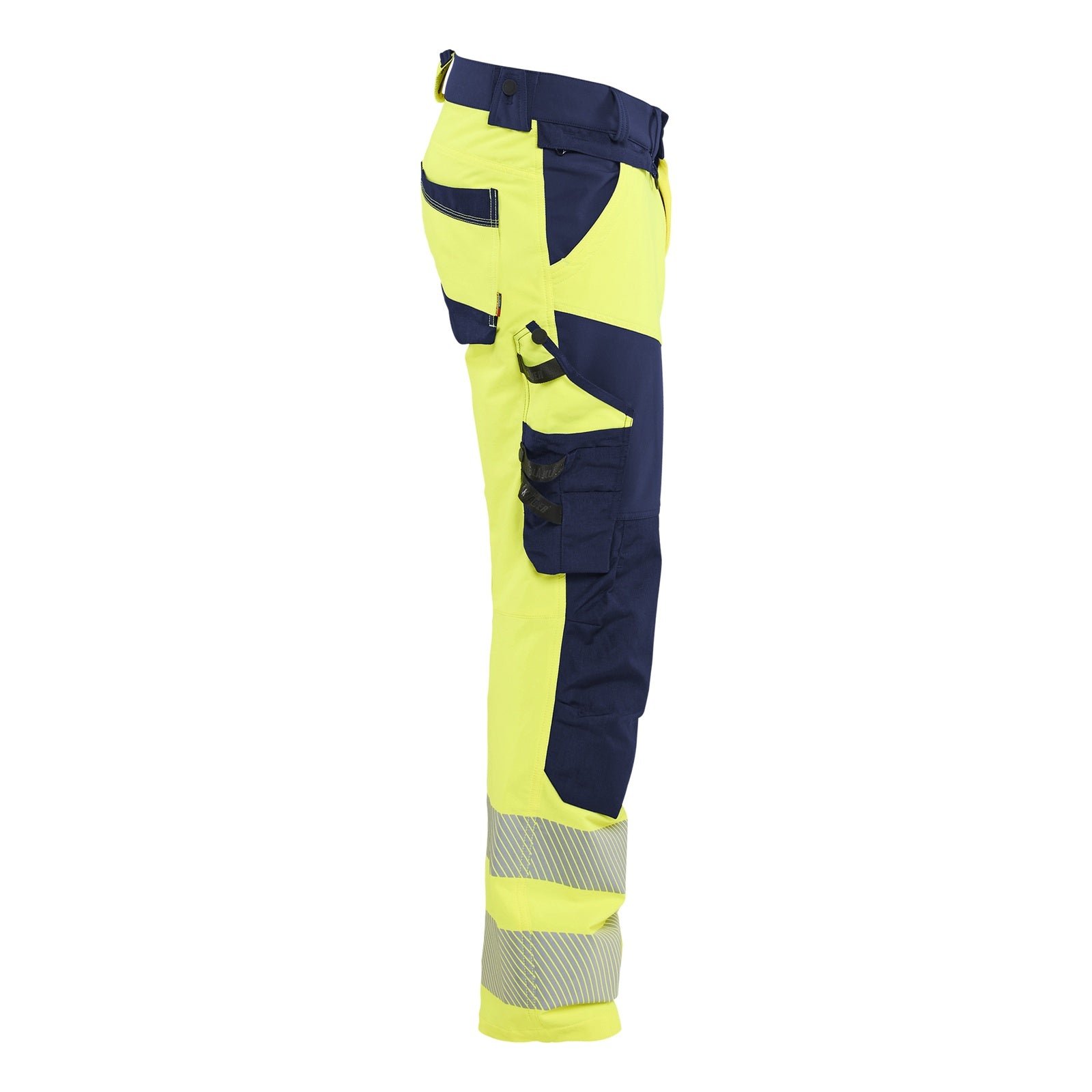 Blaklader BLAKLADER 11241648 Hi Vis Trousers 4 Way Stretch Hi Vis Reflective Work Trousers Men - double weave - 112416483389_CR