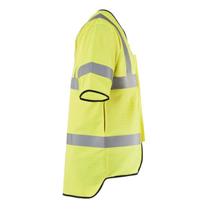 Blaklader BLAKLADER 30341729 MULTINORM SAFETY WAISTCOAT Hi Vis Reflective Work Waistcoat MEN - Flame Retardant - 303417293300_CR