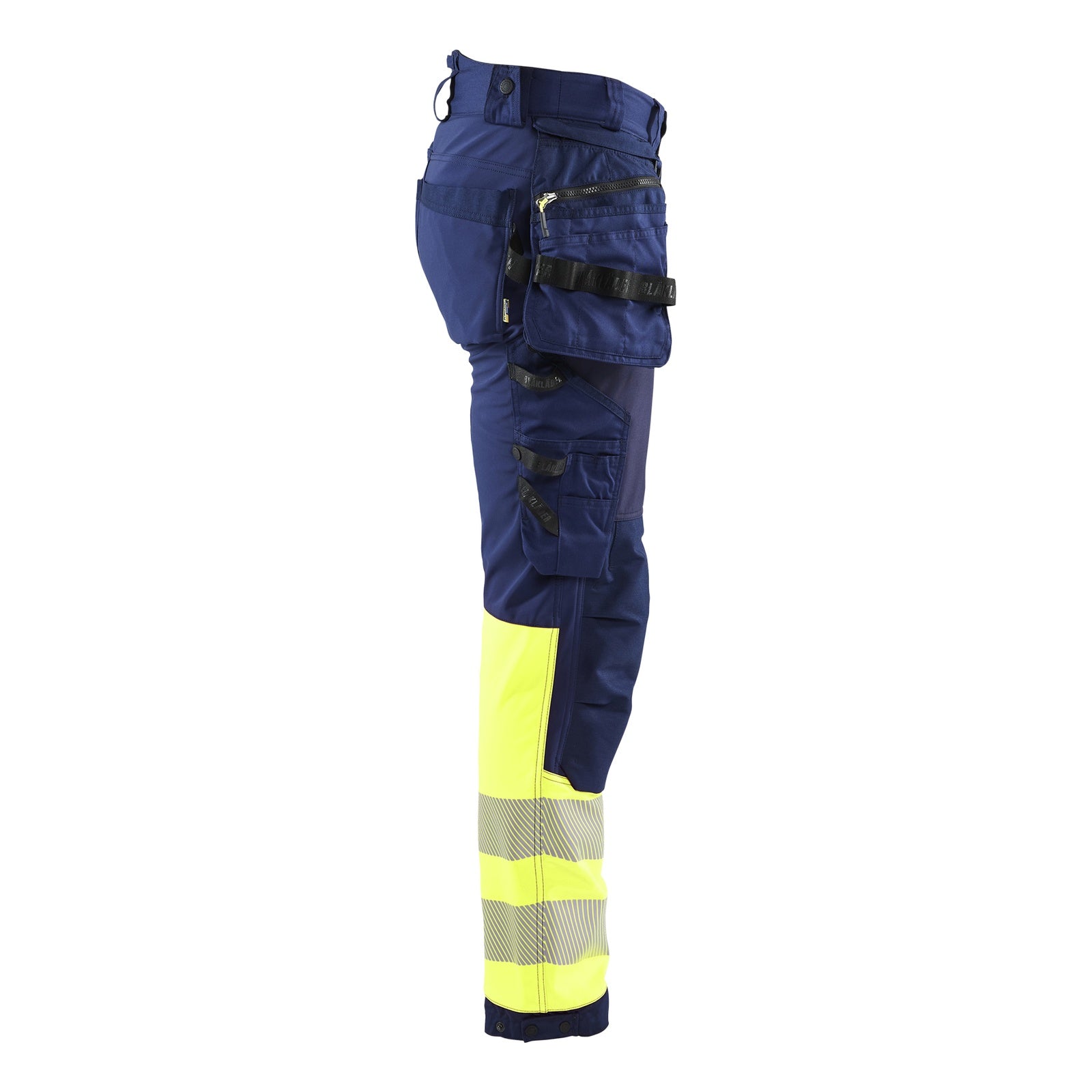 Blaklader BLAKLADER 18212513 | Hi vis Softshell Trousers Hi Vis Reflective Work Trousers Men - Waterproof - 182125138933_CR