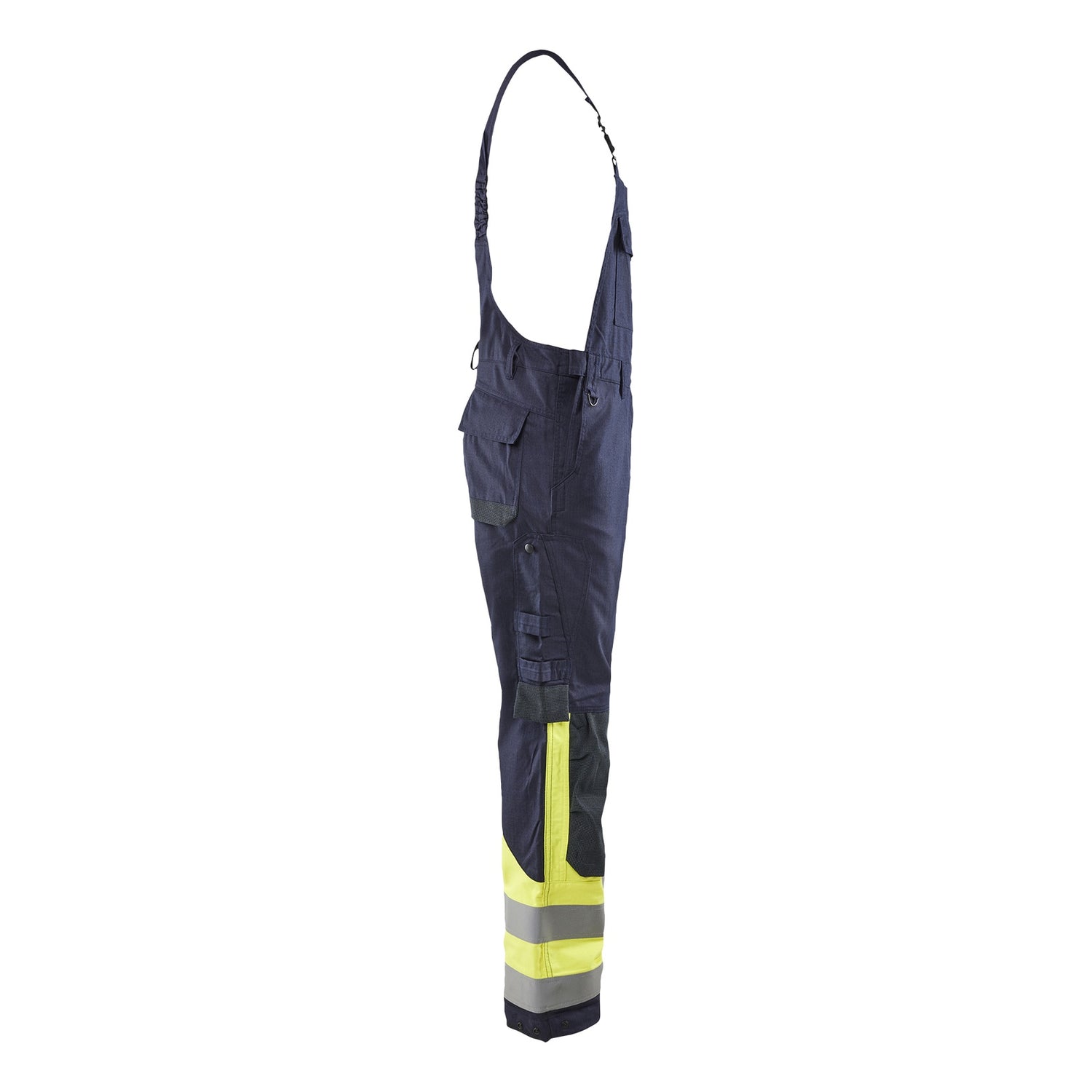 Blaklader BLAKLADER 28901512 APC 2 Multinorm Inherent Bib Trouser Hi Vis Reflective Work Bib Trousers Men - Ripstop Fabric - 289015128933_CR