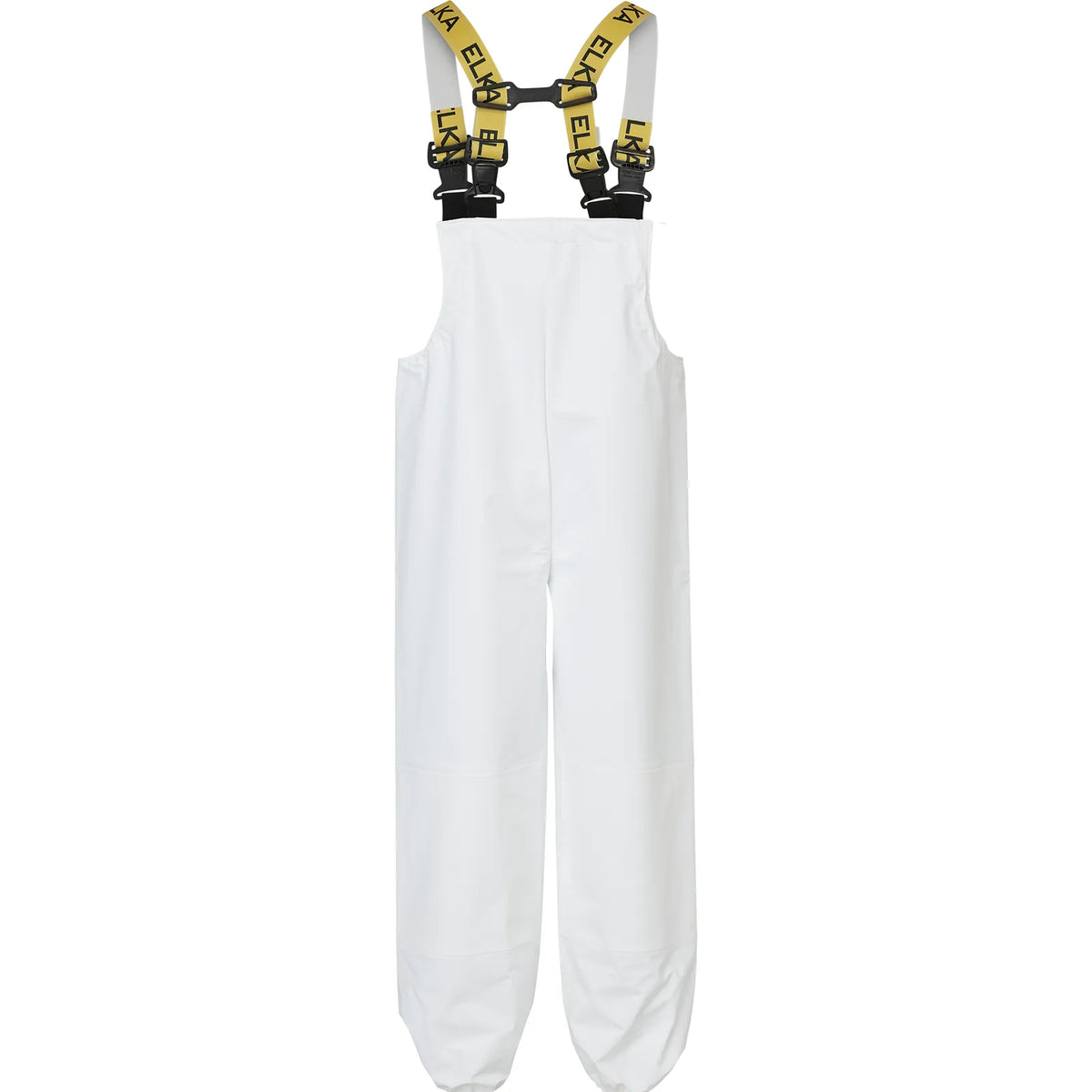 ELKA Rainwear - ELKA PRO Bib & Brace w/ knee reinforcement - White