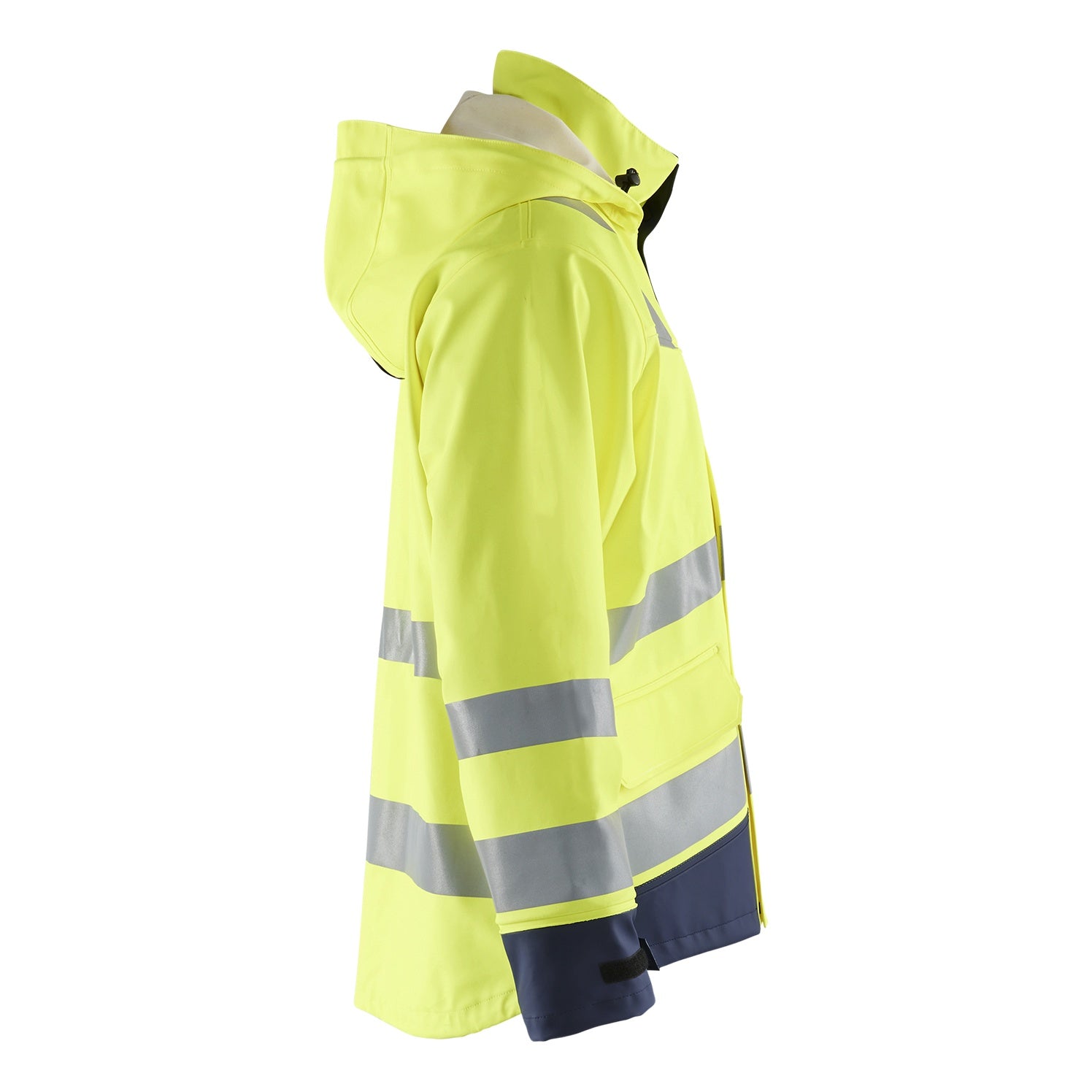 Blaklader BLAKLADER 43132022 Multinorm raincoat Level 2 Hi Vis Reflective Rain Jacket MEN - Water Repellent - 431320223389_CR