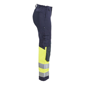 Blaklader BLAKLADER 71871512 | Women's Multinorm inherent trousers with stretch Hi Vis Reflective Work Trousers Women - Ripstop Fabric - 718715128933_CR