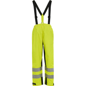 ELKA Rainwear - Securetech Multinorm Electric Arc Waist Trousers - Fluorescent Yellow/Navy