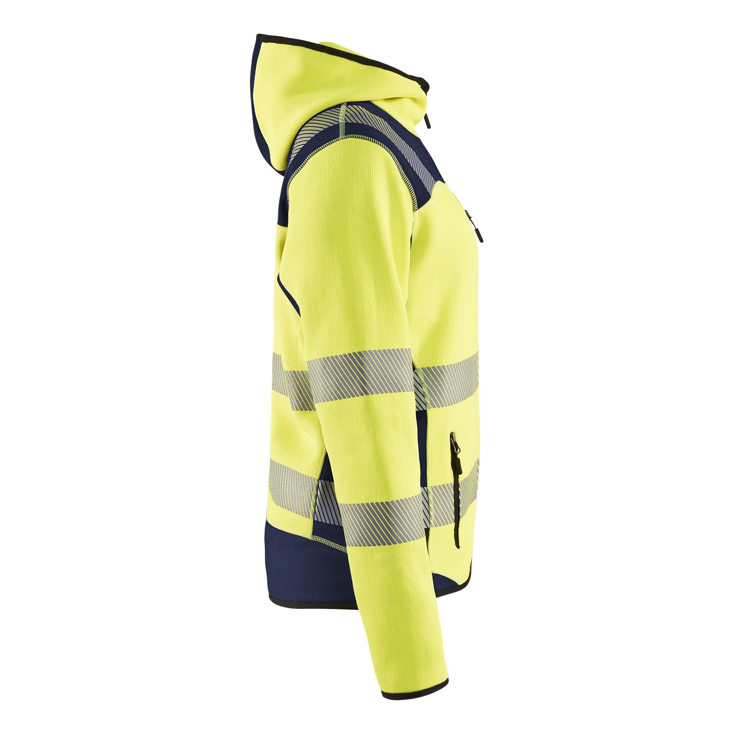 Blaklader BLAKLADER 49672120 Women's Hi Vis knitted jacket Hi Vis Reflective Work Jacket WOMEN - Heavy Knit - 496721203389_CR