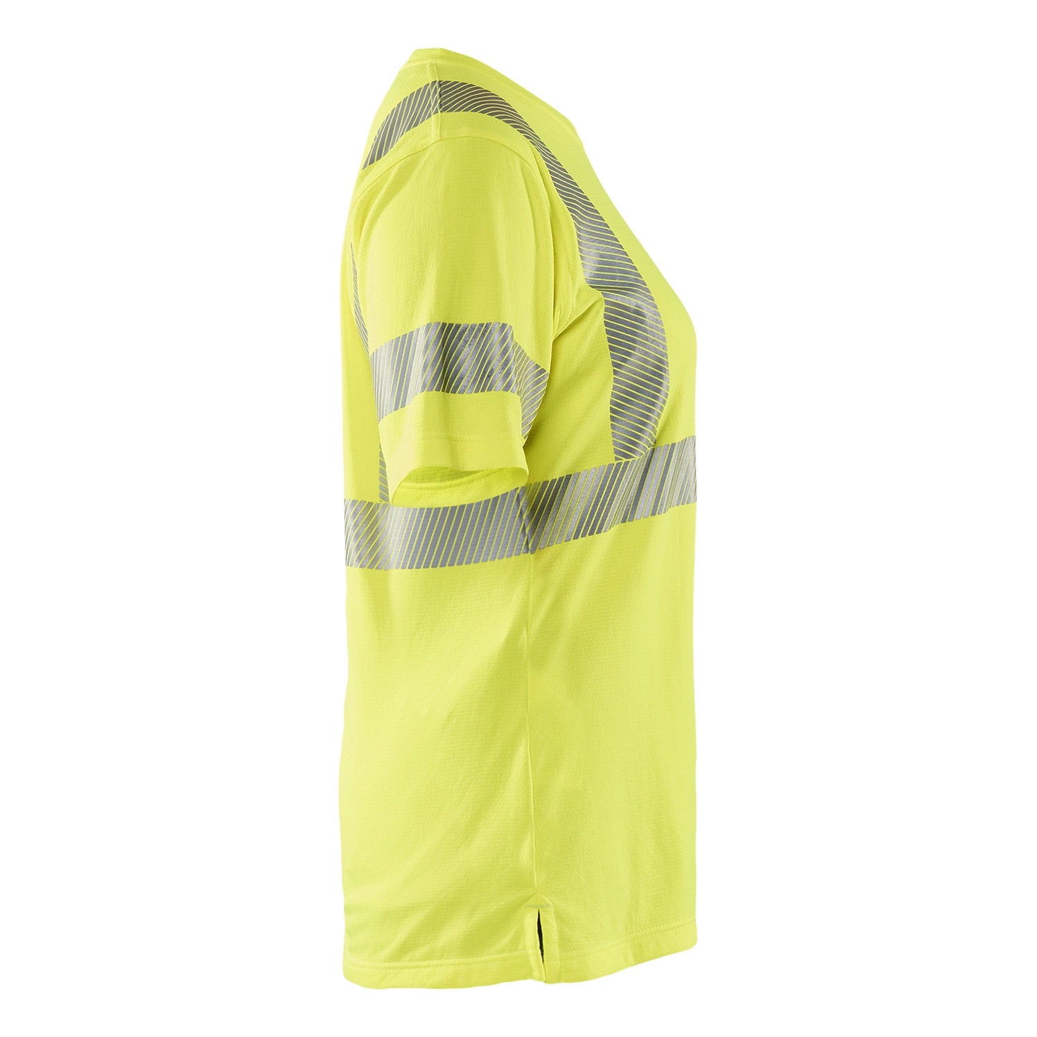 Blaklader BLAKLADER 35022537 Women's Hi vis T shirt Hi Vis Reflective Short Sleeve Work T-Shirt WOMEN - 55% Polyester - 350225373300_CR