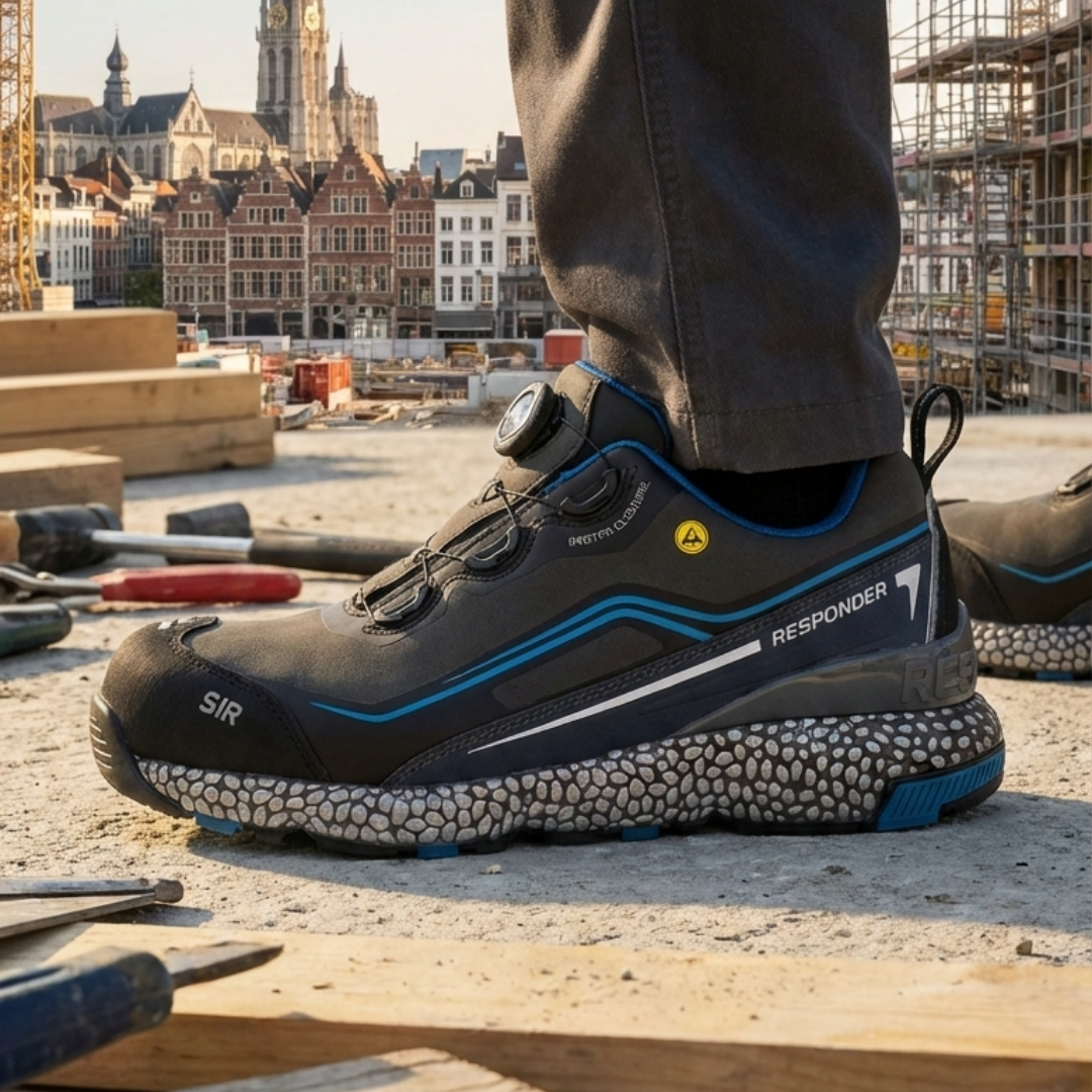 SIR SAFETY TONGA S3 Safety Shoes Men - Aluminium Toe Cap - MB3013ZC - MB3013ZC_IN-USE