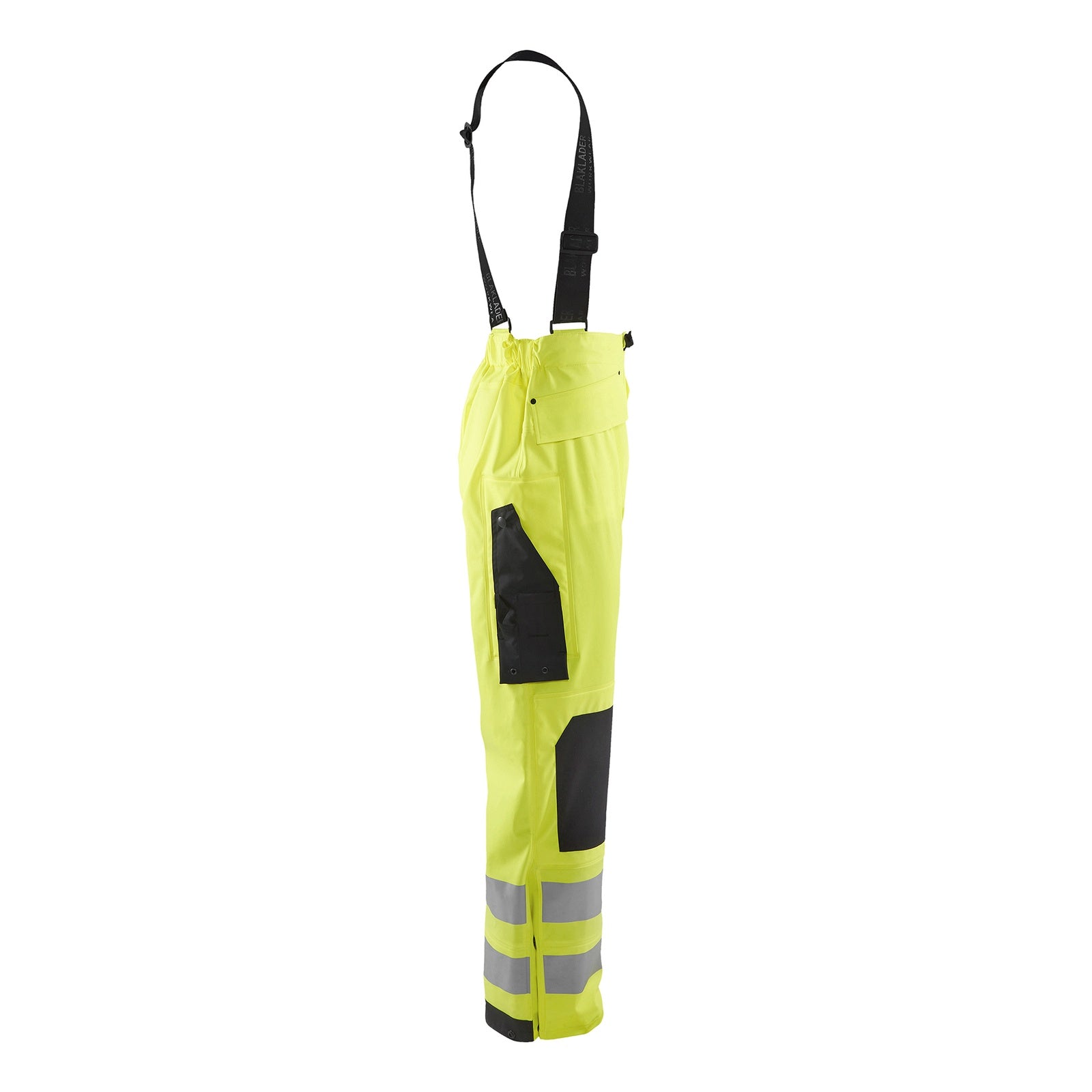 Blaklader BLAKLADER 13022003 Rain Trousers Hi Vis LEVEL 2 Hi Vis Reflective Work Trousers Men - Waterproof - 130220033300_CR