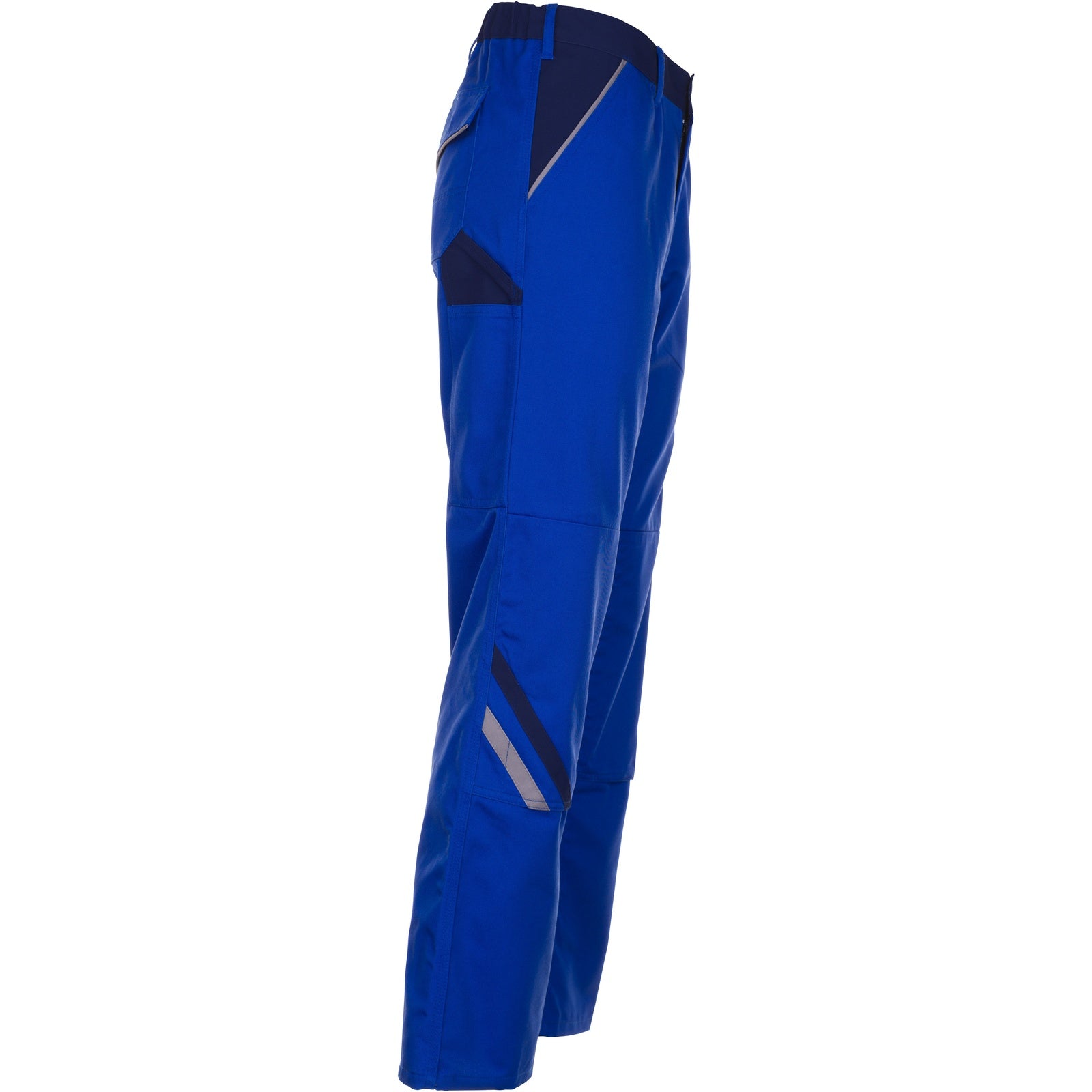 Planam Highline Trousers royal blue/navy/zinc - Model view 3