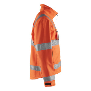 Blaklader BLAKLADER 48382517 Hi Vis Softshell Jacket Softshell Work Jacket MEN - Waterproof - 483825175300_CR