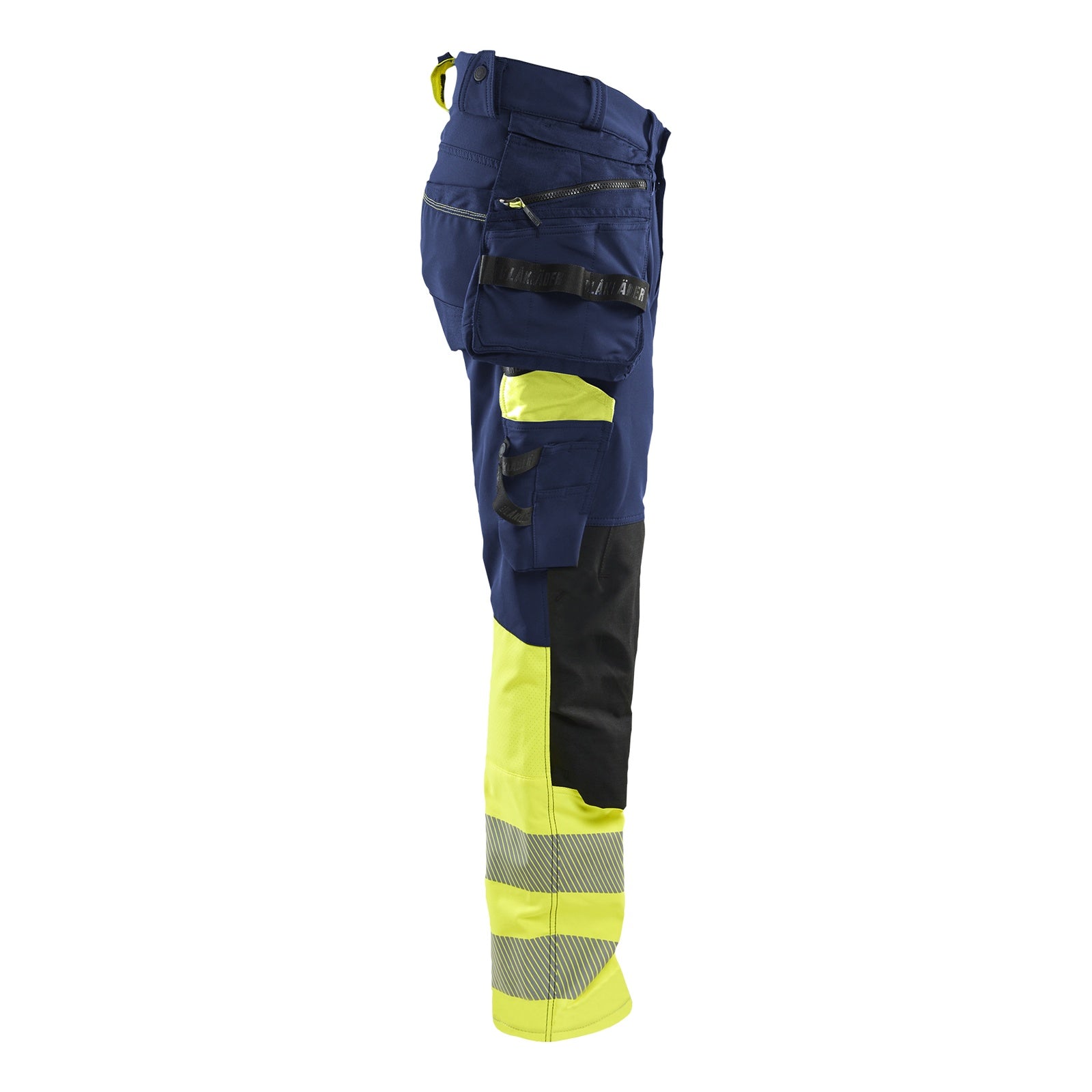 Blaklader BLAKLADER 11251648 Hi Vis Trousers 4 Way Stretch Hi Vis Reflective Work Trousers Men - Double Weave - 112516488933_CR