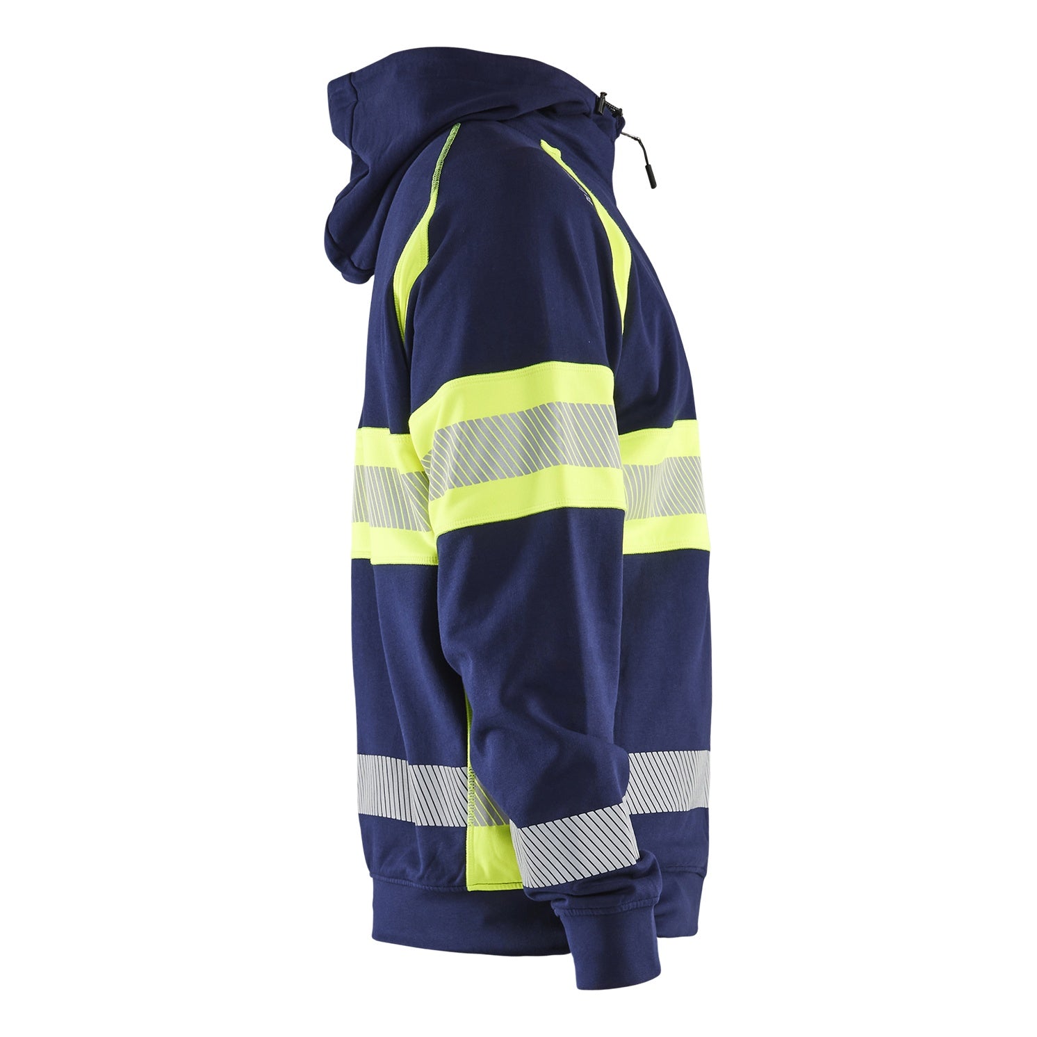 Blaklader BLAKLADER 35521158 Hi Vis Hoodie Hi Vis Reflective Hoodie Work Sweatshirt MEN - 100% Cotton - 355211588933_CR