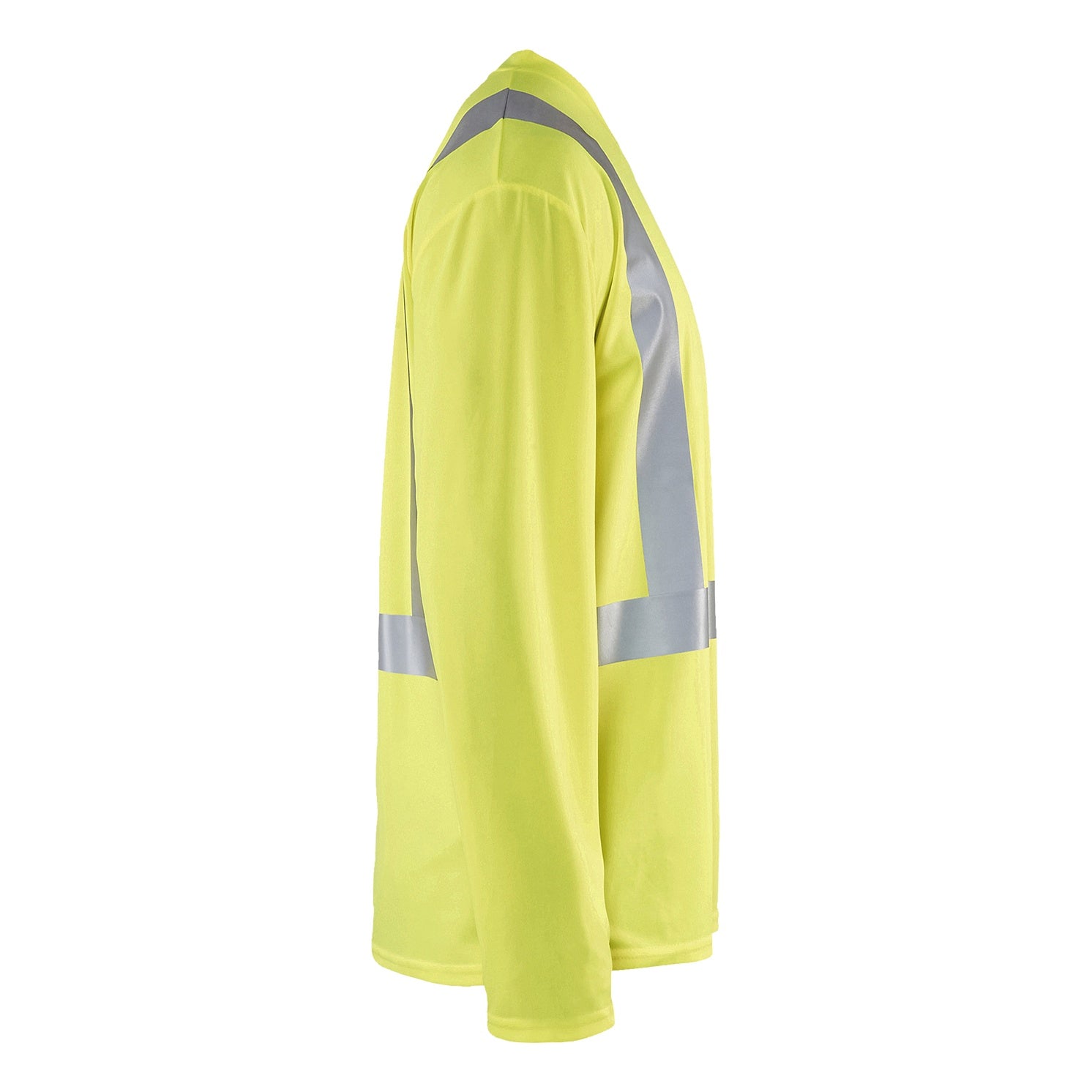 Blaklader BLAKLADER 33831011 Hi Vis UV long sleeved T shirt Hi Vis Reflective Long Sleeve Work T-Shirt MEN - 100% Polyester - 338310113300_CR