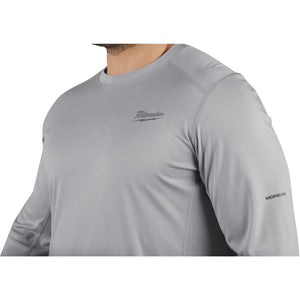 Milwaukee WORKSKIN™ Long-Sleeve T-Shirt WWLS - Grey