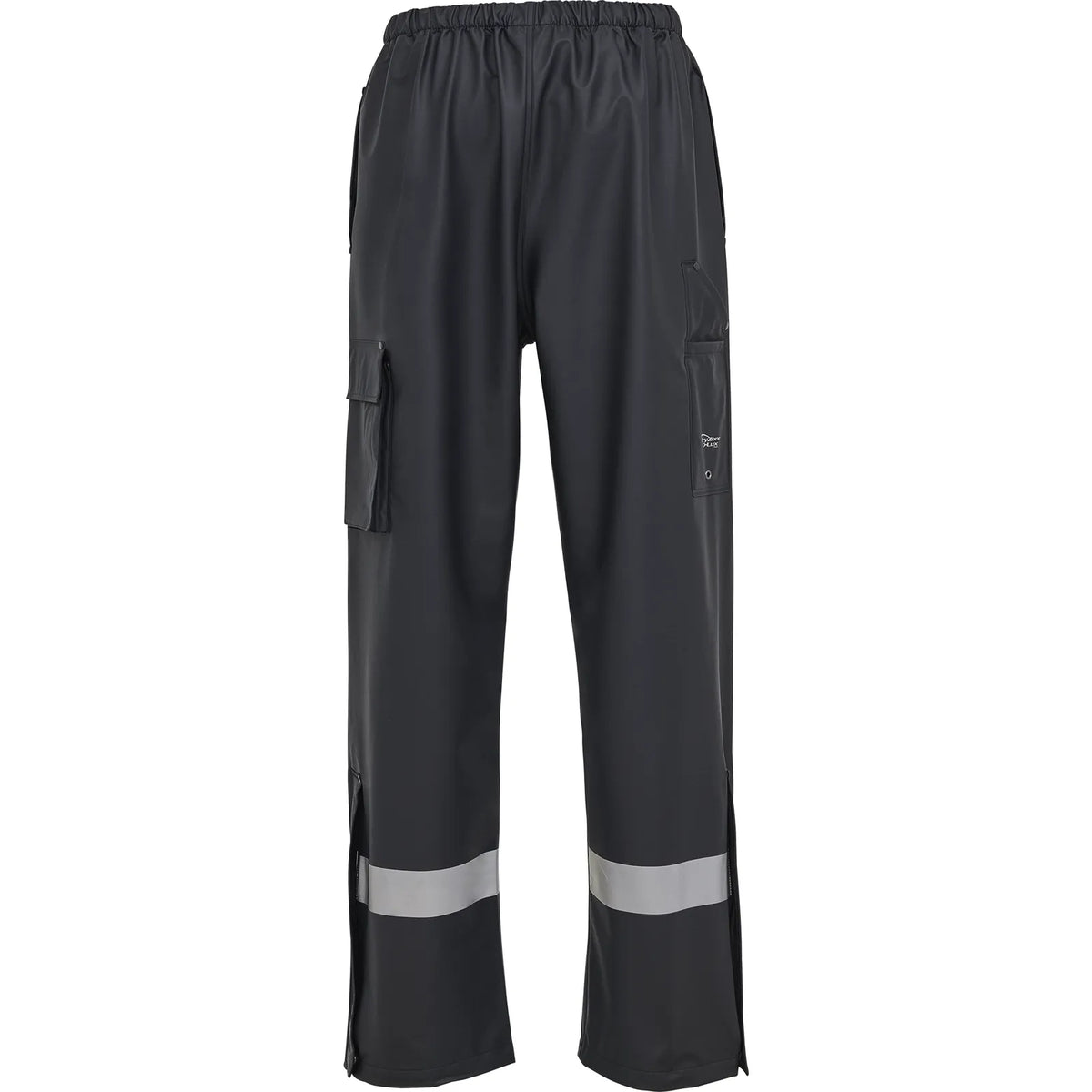 ELKA Rainwear - Dry Zone D-Lux trousers with reflective stripes - Navy