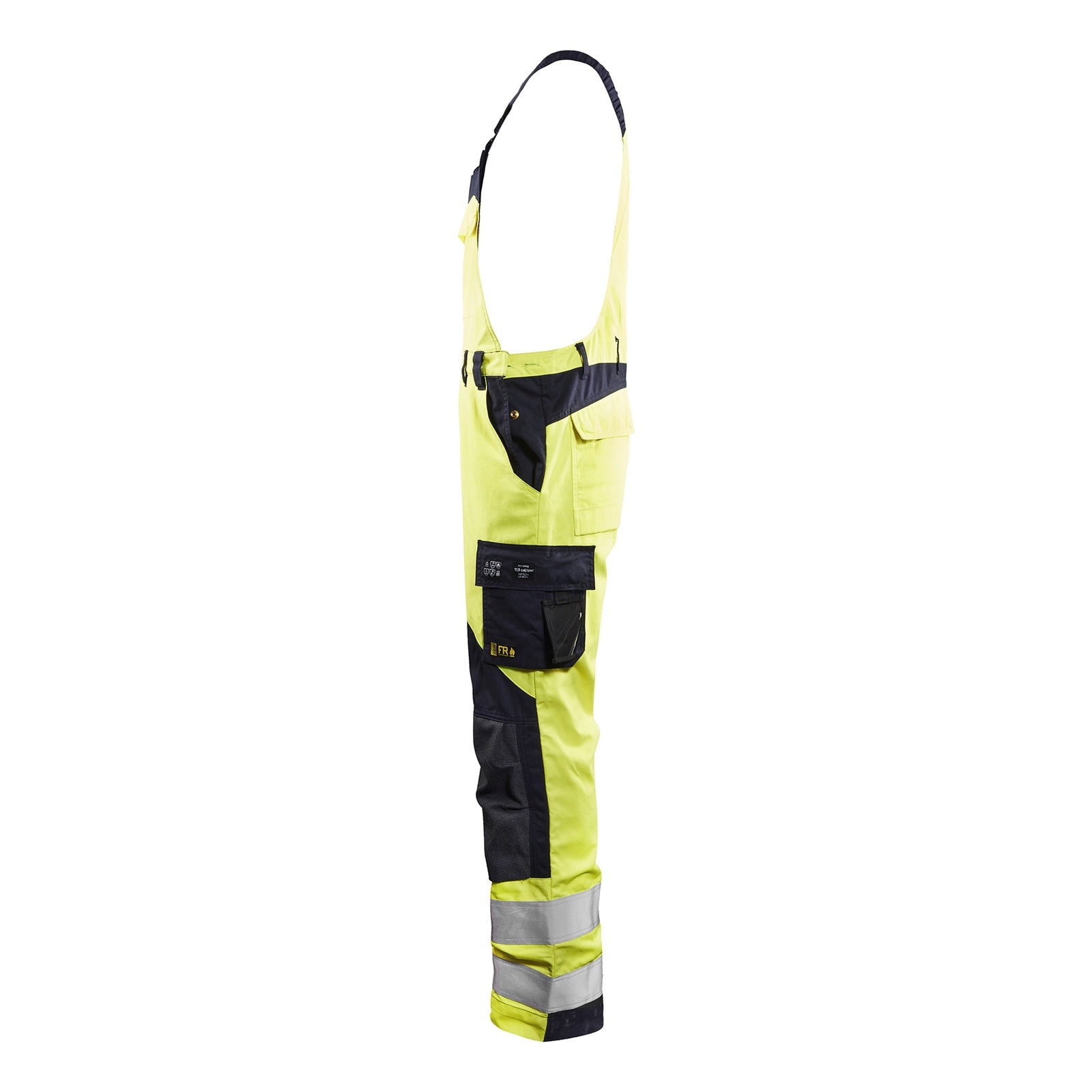 Blaklader BLAKLADER 28891512 Multinorm Inherent BIB Hi Vis Reflective Work Bib Trousers Men - Ripstop Fabric - 288915123389_CL2