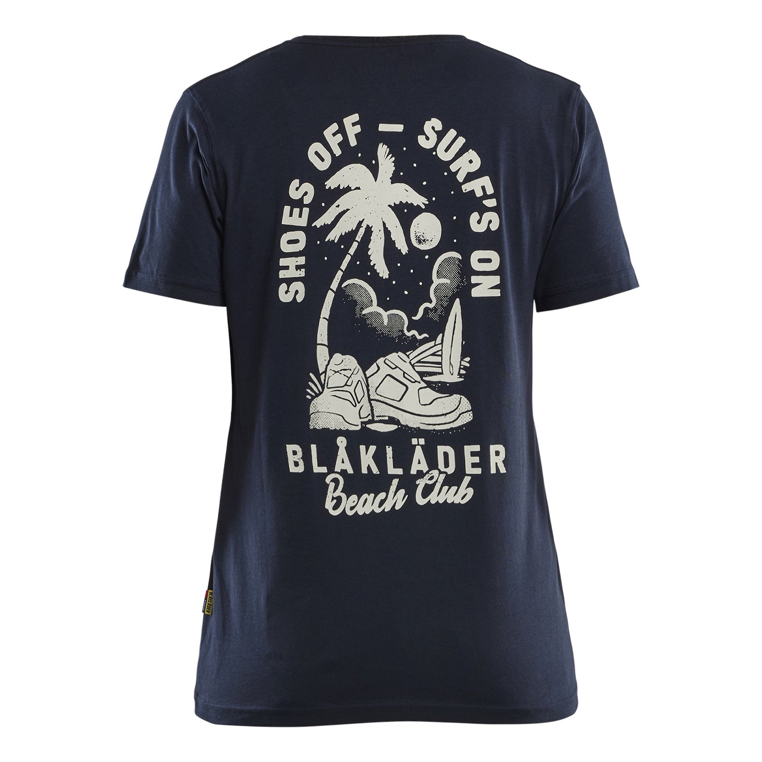 Blaklader BLAKLADER 94171042 Women's T shirt Blaklader Beach Club Short Sleeve Work T-Shirt WOMEN - 100% Cotton - 941710428600_2