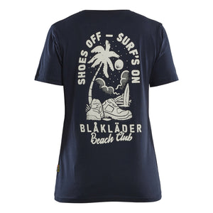 Blaklader BLAKLADER 94171042 Women's T shirt Blaklader Beach Club Short Sleeve Work T-Shirt WOMEN - 100% Cotton - 941710428600_2