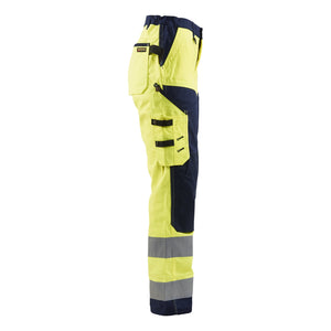 Blaklader BLAKLADER 71551811 | Women's Hi Vis Trousers Hi Vis Reflective Work Trousers Women - twill fabric - 715518113389_CR