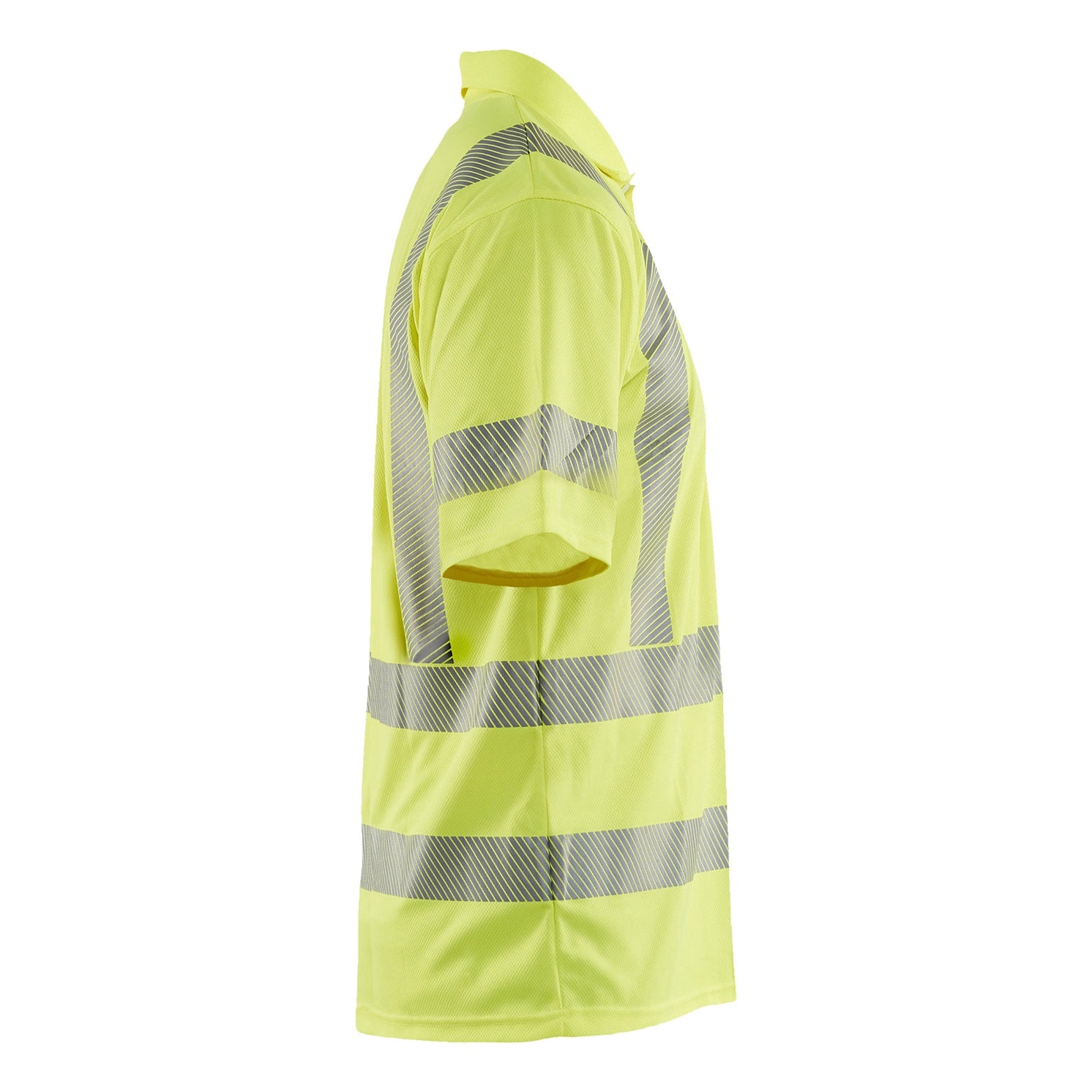 Blaklader BLAKLADER 34281013 UV PROTECTED HI VIS POLO SHIRT Hi Vis Reflective Short Sleeve Work Polo MEN - 100% Polyester - 342810133300_CR