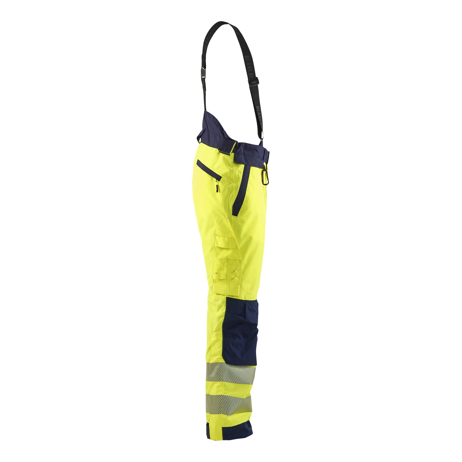 Blaklader BLAKLADER 18751977 | Hi Vis Winter Trousers Hi Vis Reflective Work Trousers Men - Waterproof - 187519773389_CR
