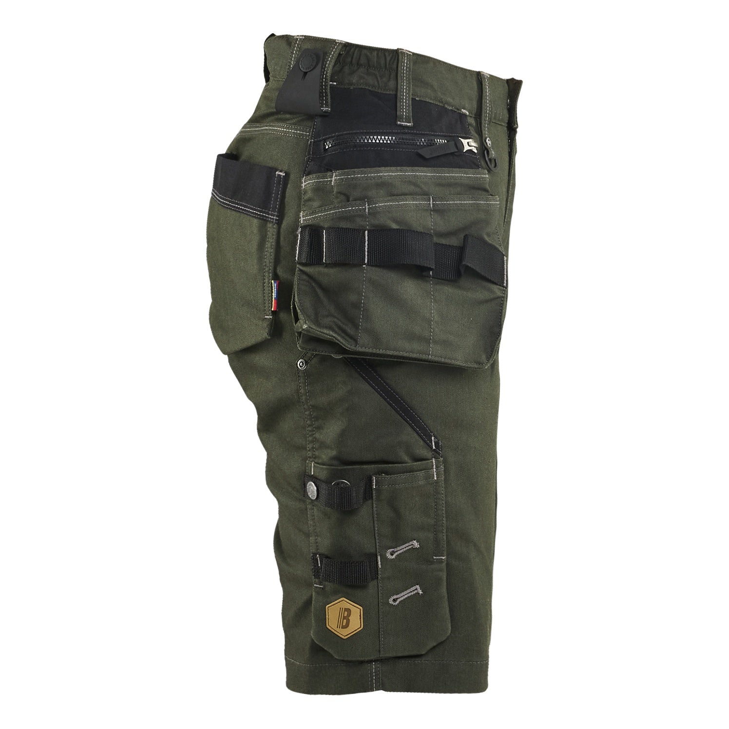 Blaklader BLAKLADER 79921141 | Women's craftsman shorts X1900 stretch Work Shorts Women - Cordura Denim - 799211414298_CR