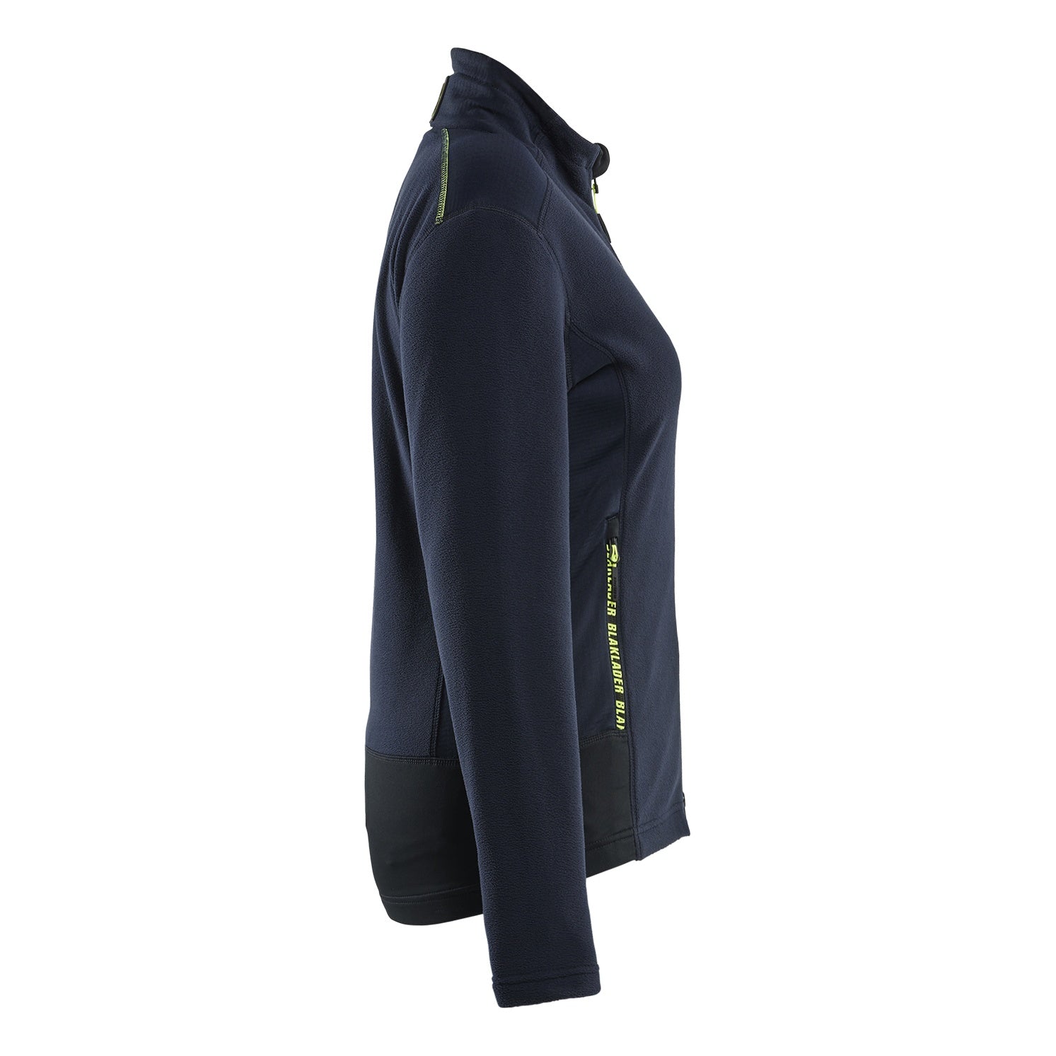 Blaklader BLAKLADER 47661010 Women's Microfleece Jacket Hi Vis Reflective Work Jacket WOMEN - Antipilling - 476610108633_CR