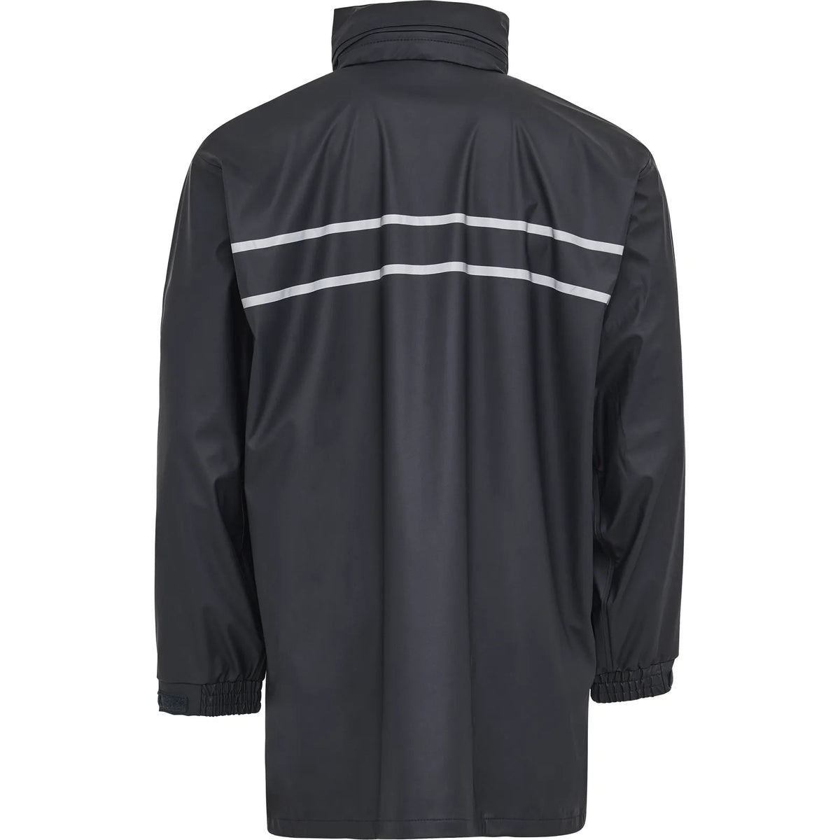 ELKA Rainwear - Dry Zone D-Lux PU Rain Jacket with extra length - Navy