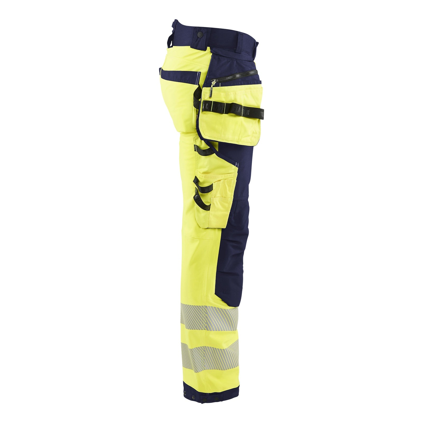 Blaklader BLAKLADER 18202513 | Hi vis Softshell Trousers Hi Vis Reflective Work Trousers Men - Waterproof - 182025133389_CR