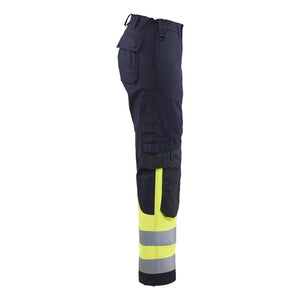 Blaklader BLAKLADER 71881512 | Women's Multinorm Inherent trousers Hi Vis Reflective Work Trousers Women - Ripstop Fabric - 718815128933_CR