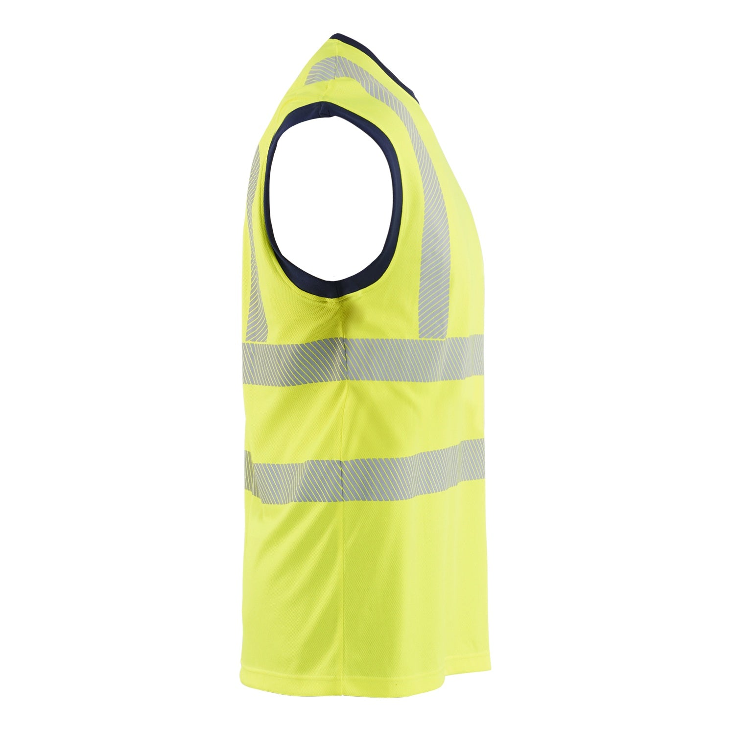 Blaklader BLAKLADER 35751013 Hi Vis Tank top Hi Vis Reflective Sleeveless Work T-Shirt MEN - 100% Polyester - 357510133389_CR