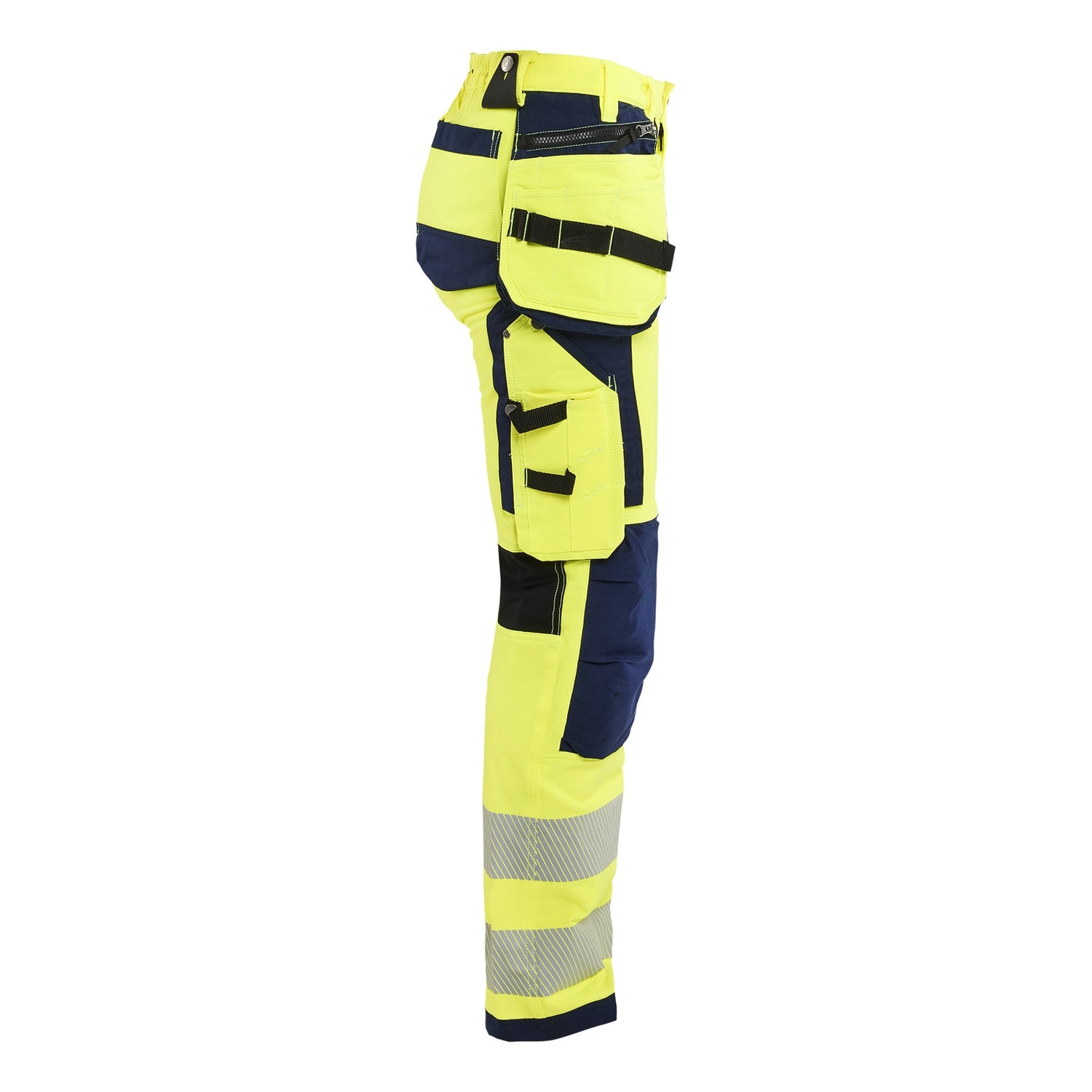 Blaklader BLAKLADER 71971642 | Women's Hi Vis trousers with 4 way stretch Hi Vis Reflective Work Trousers Women - Water Repellent - 719716423389_CR