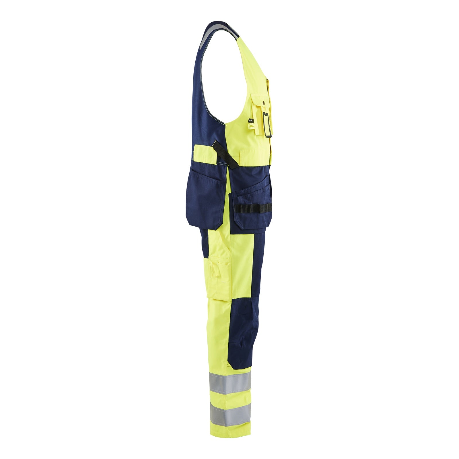 Blaklader BLAKLADER 26531804 Hi Vis Sleeveless Overall Work Overall Men - polyester cotton blend - 265318043389_CR