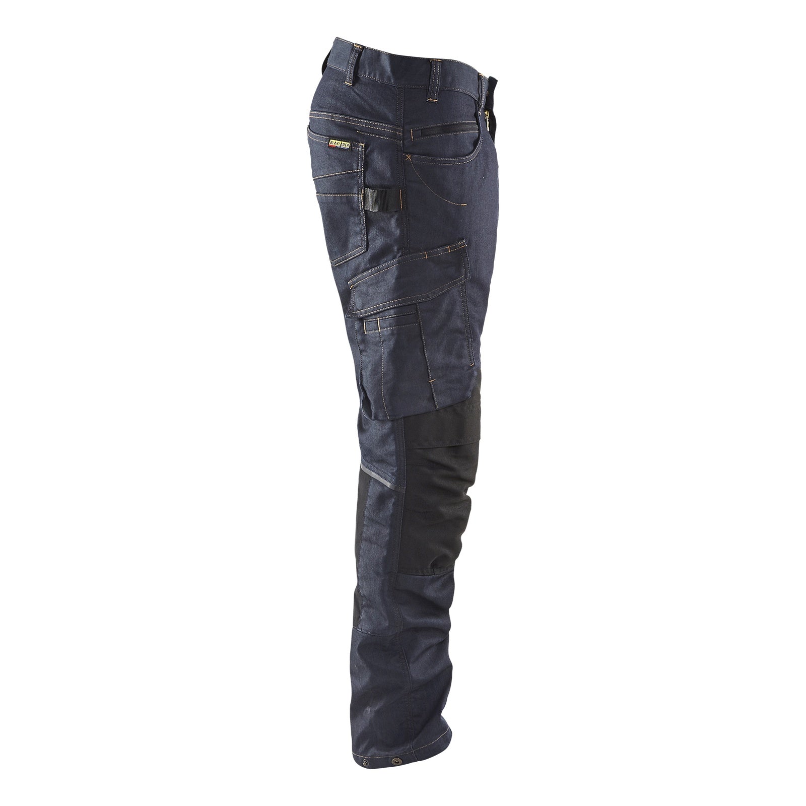 Blaklader BLAKLADER 14971141 | Service Trousers Denim Stretch Work Trousers Men - Cordura Denim - 149711418999_CR