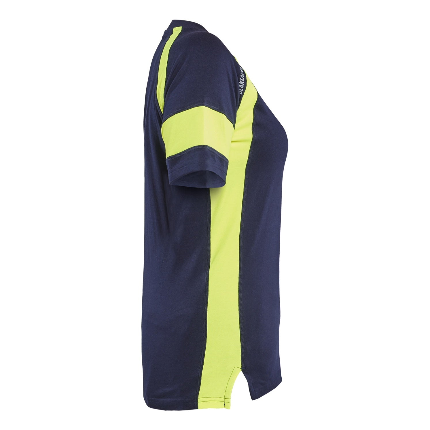 Blaklader BLAKLADER 35241030 Women's T shirt with Hi Vis Hi Vis Reflective Short Sleeve Work T-Shirt WOMEN - 100% Cotton - 352410308833_CR