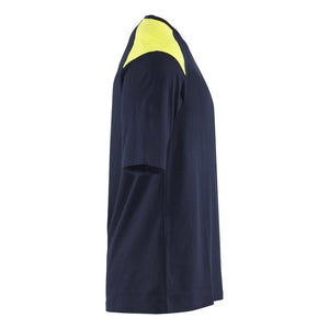 Blaklader BLAKLADER 34761737 Flame resistant T shirt Hi Vis Reflective Short Sleeve Work T-Shirt MEN - Flame Retardant - 347617378933_CR
