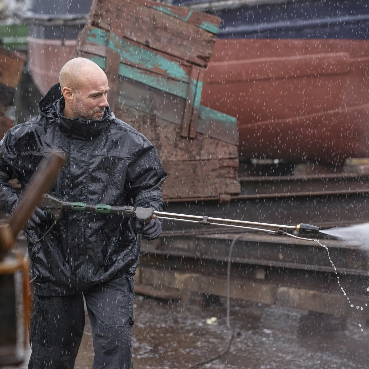 ELKA Rainwear - Working Xtreme Recycled Jacket - Black