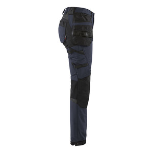Blaklader BLAKLADER 71921645 | Women's 4 way stretch craftsman trousers Work Trousers Women - double weave - 719216458699_CR