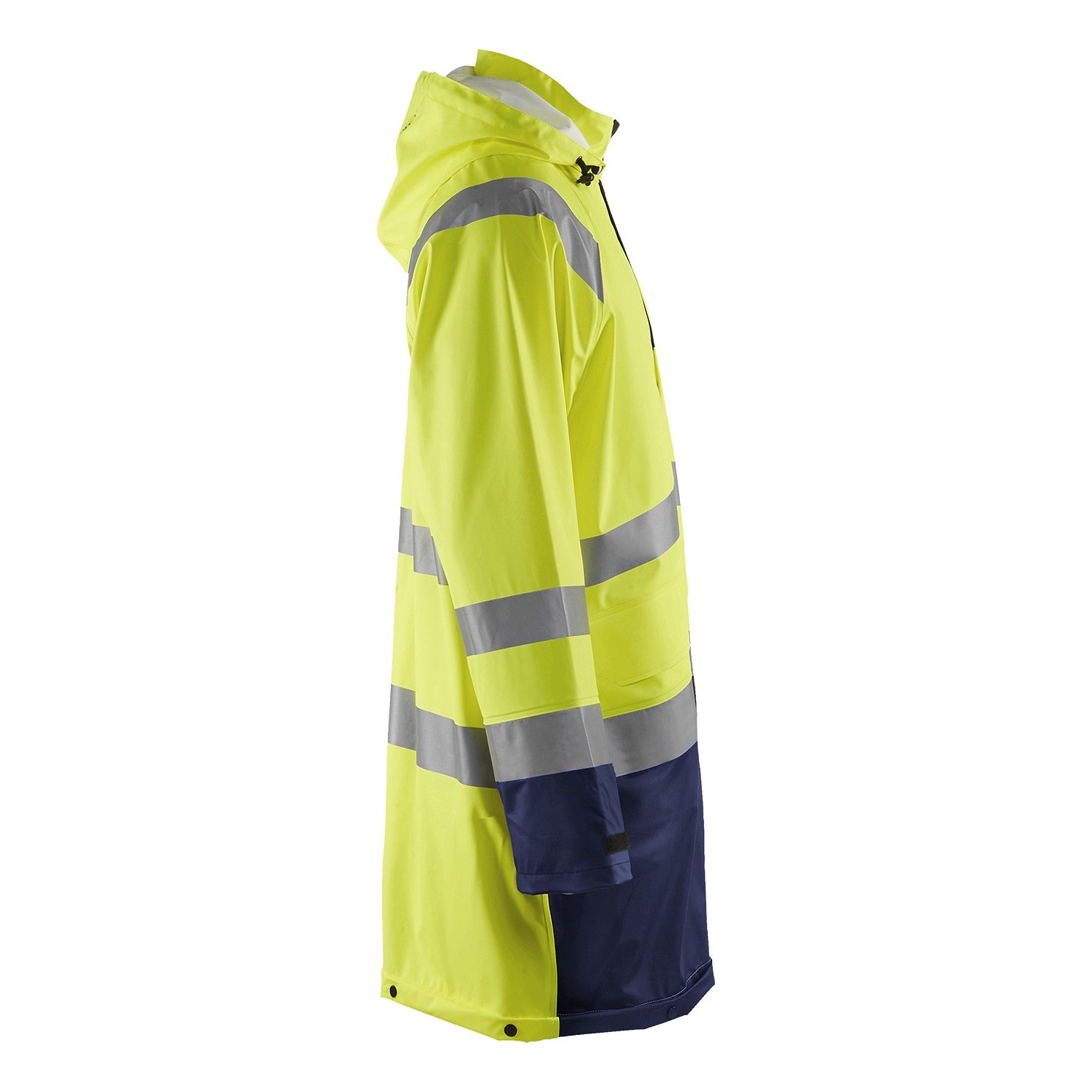 Blaklader BLAKLADER 43242000 Rain Jacket Hi Vis LEVEL 1 Hi Vis Reflective Rain Jacket MEN - Waterproof - 432420003389_CR