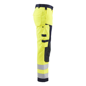 Blaklader BLAKLADER 15781514 Multinorm Craftsman Trousers Hi Vis Reflective Work Trousers Men - Antistatic - 157815143389_CR
