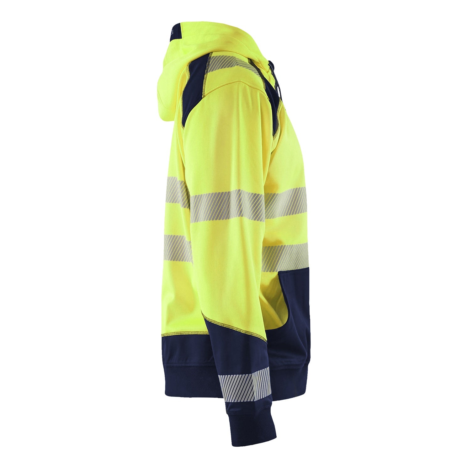 Blaklader BLAKLADER 35462528 Hi Vis Hoodie Hi Vis Reflective Hoodie Work Sweatshirt MEN - Breathable - 354625283389_CR
