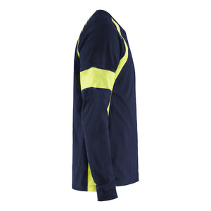 Blaklader BLAKLADER 35201030 Long sleeved T shirt Hi Vis Reflective Long Sleeve Work T-Shirt MEN - 100% Cotton - 352010308833_CR