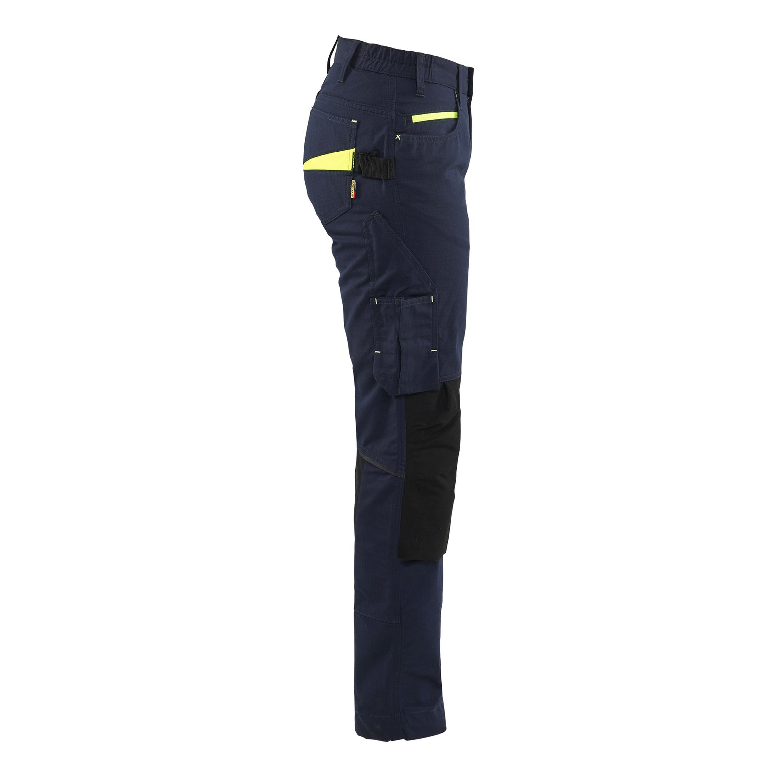 Blaklader BLAKLADER 71951330 | Women's service trousers with stretch Hi Vis Reflective Work Trousers Women - Ripstop Fabric - 719513308633_CR