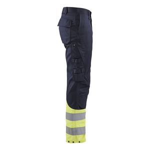 Blaklader BLAKLADER 17051519 | Inherent Steel trousers Hi Vis Reflective Work Trousers Men - Modacrylic Blend - 170515198933_CR