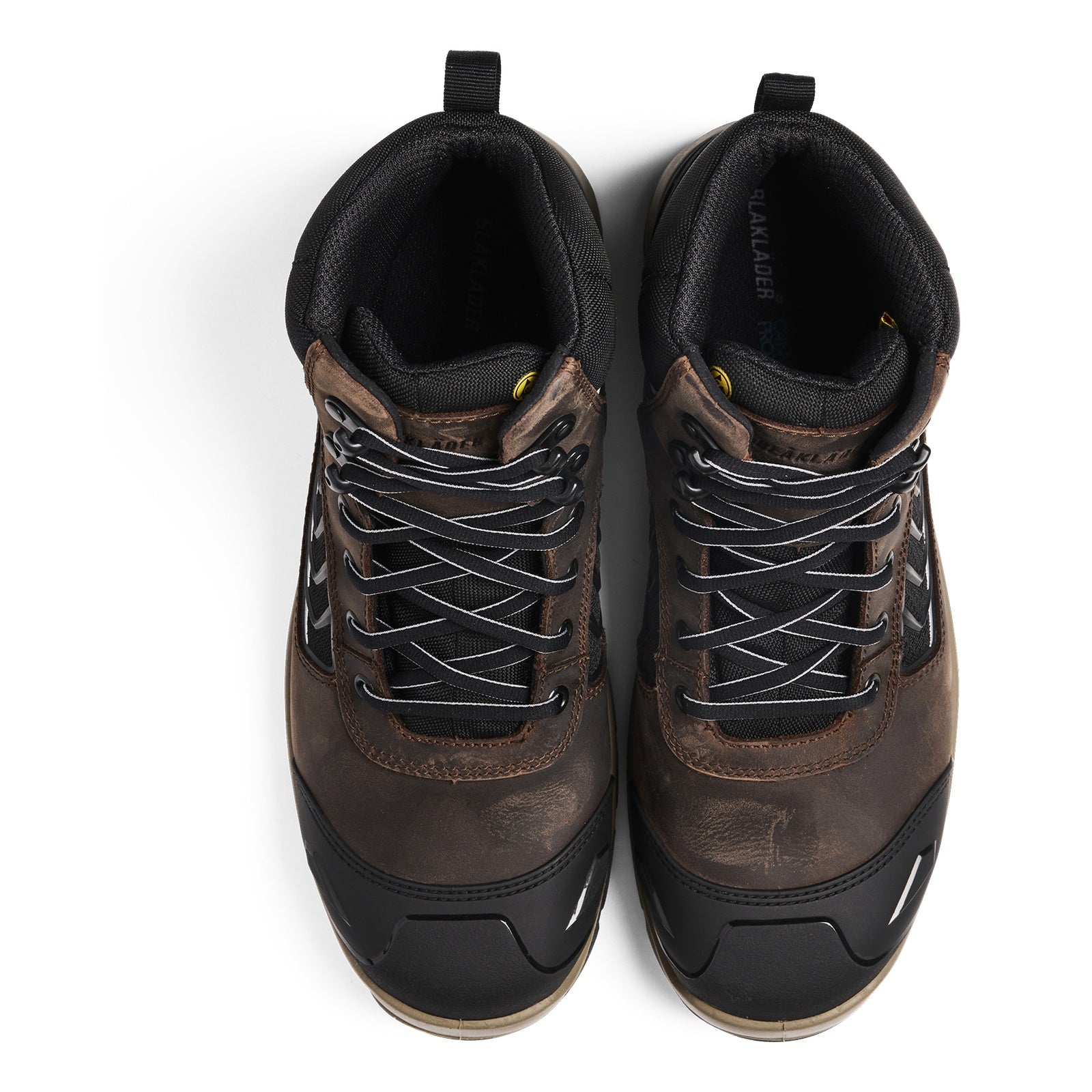 Blaklader BLAKLADER 24520000 ELITE Safety Boot S3 MEN Work Shoe - Brown/Black Upper - 245200007899_CR