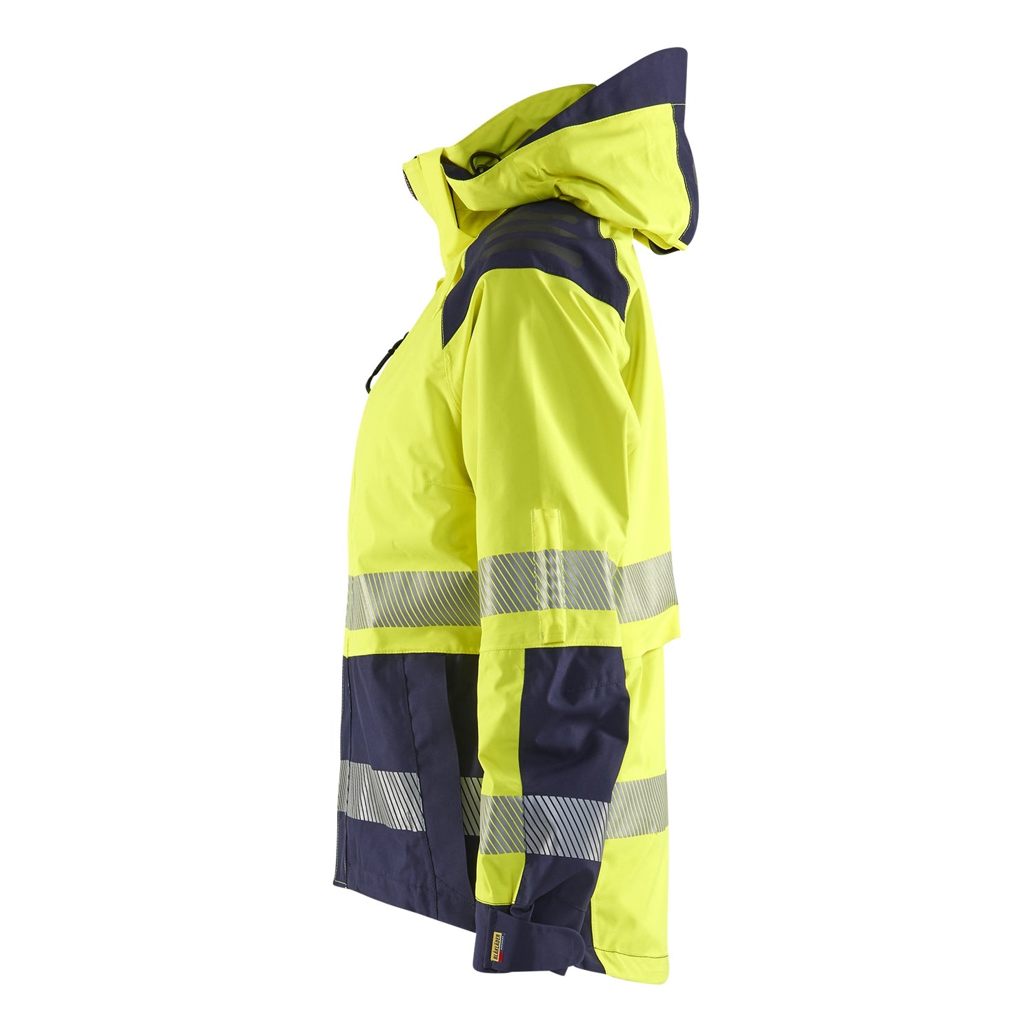 Blaklader BLAKLADER 44361987 Women’s Hi Vis Shell Jacket Hi Vis Reflective Shell Work Jacket WOMEN - Waterproof - 443619873389_CL