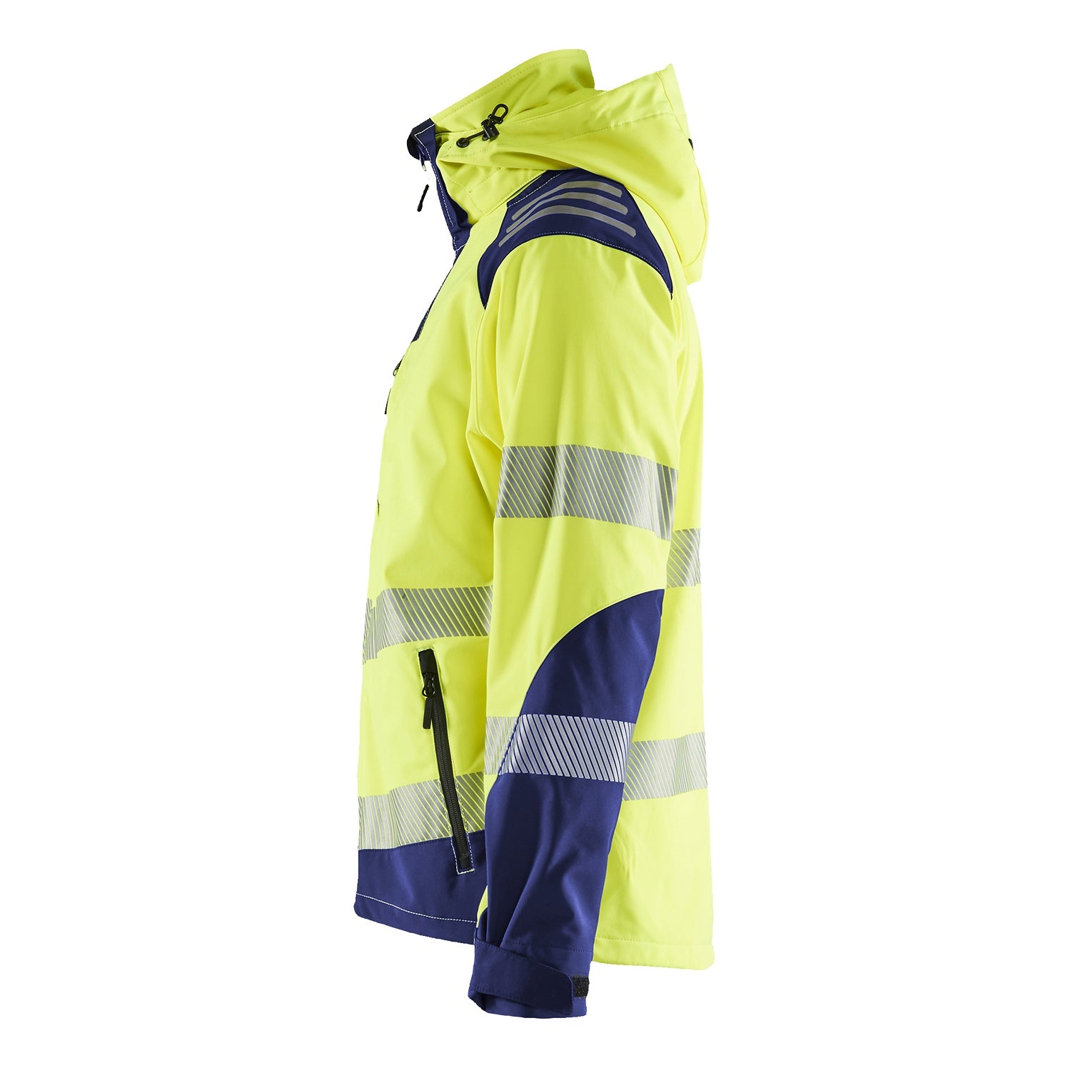 Blaklader BLAKLADER 44912513 Hi Vis Softshell jacket Hi Vis Reflective Softshell Work Jacket MEN - Waterproof - 449125133389_CL
